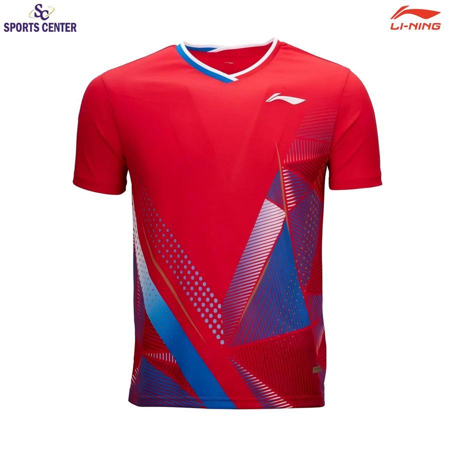 Special Price Kaos / Jersey Badminton Lining All England ATSU805 Red