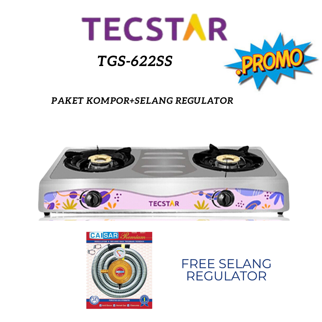 Kompor Gas 2 Tungku Stainless / Kompor gas 2 tungku / kompor / kompor 2 tungku / kompor gas