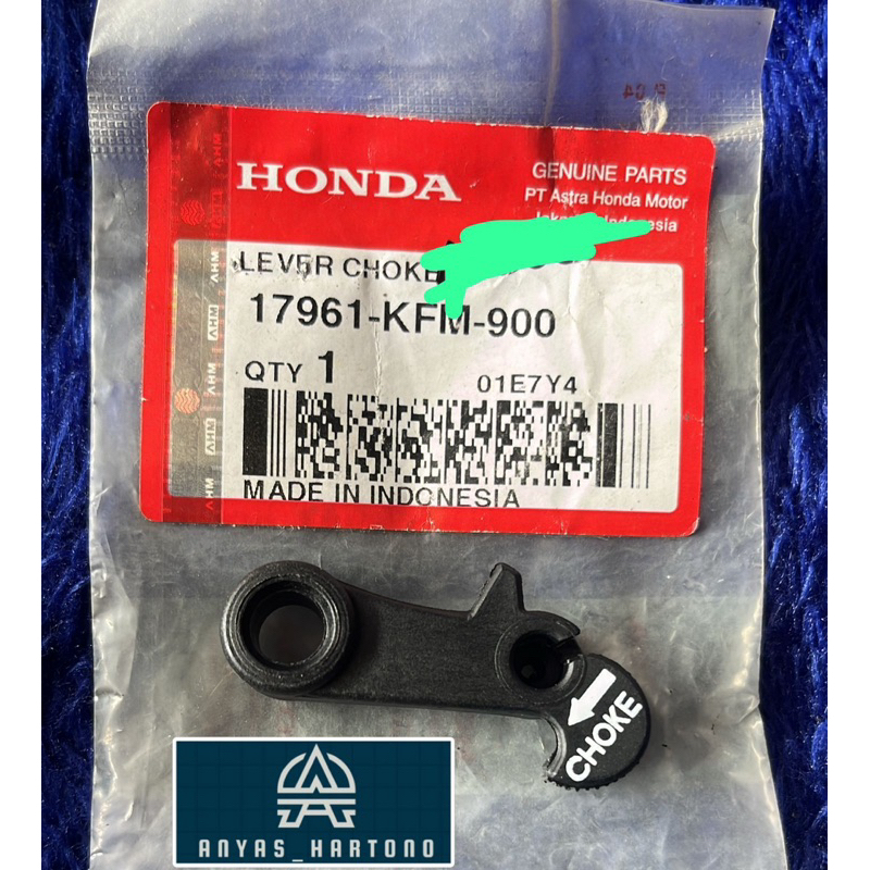 17961-KFM-900 | LEVER CHOKE TARIKAN CUK SUPRA X125 Supra fit Legenda Revo 100cc | Original Honda