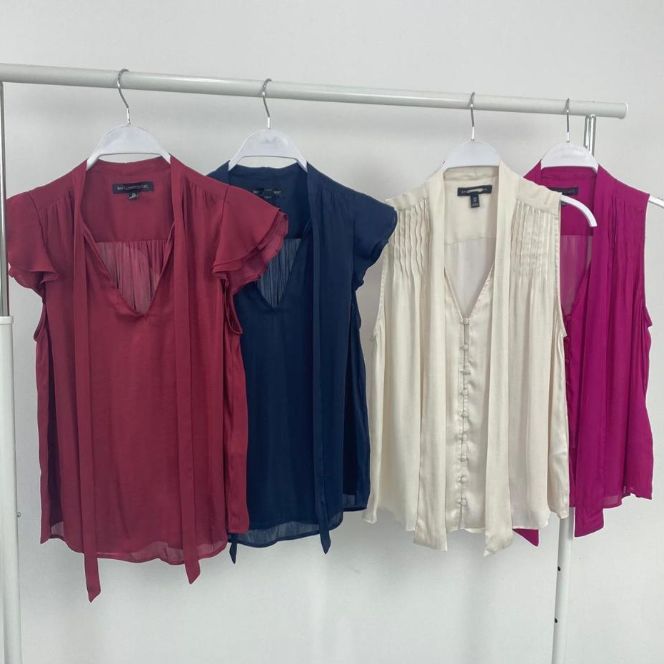 ATASAN BLOUSE TANKTOP V.NECK TALI LEHER MODEL MIX