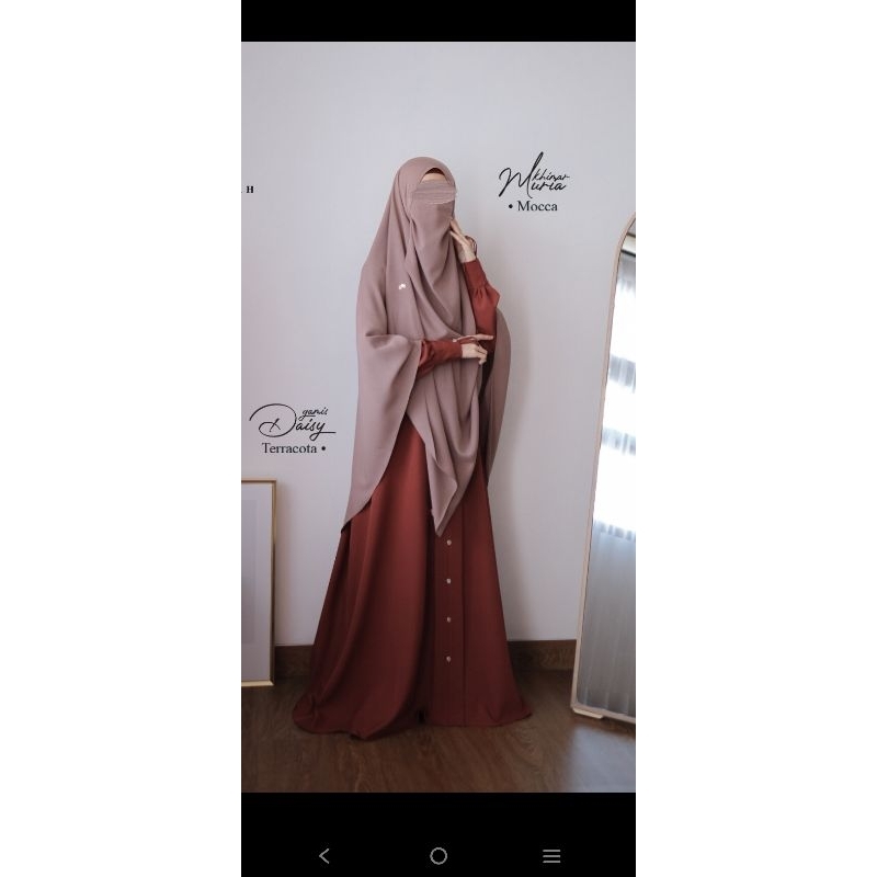 Gamis daisy Alfi Huraiyah Preloved