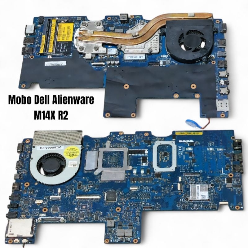 JUAL CEPAT   Mobo Motherboard Mesin Laptop Dell alienware M14 RX2 Core i7 tipe model P18G reg tipe P
