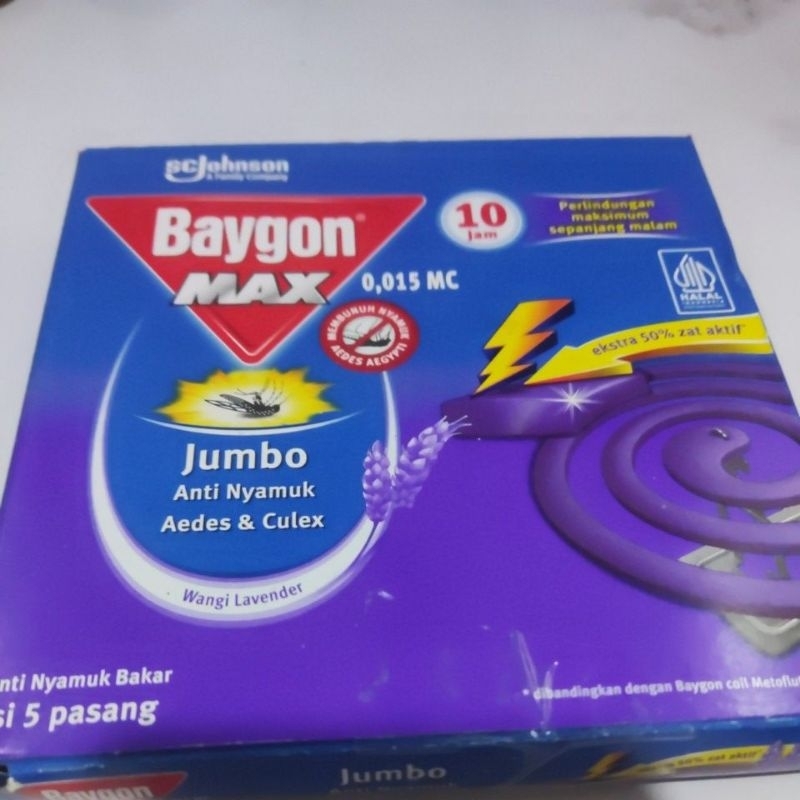 Obat Nyamuk Bakar Baygon Lavender