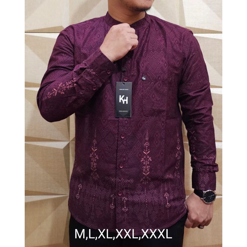 Baju Kemko Kh Kemeja Koko Baju Muslim Busana Muslim