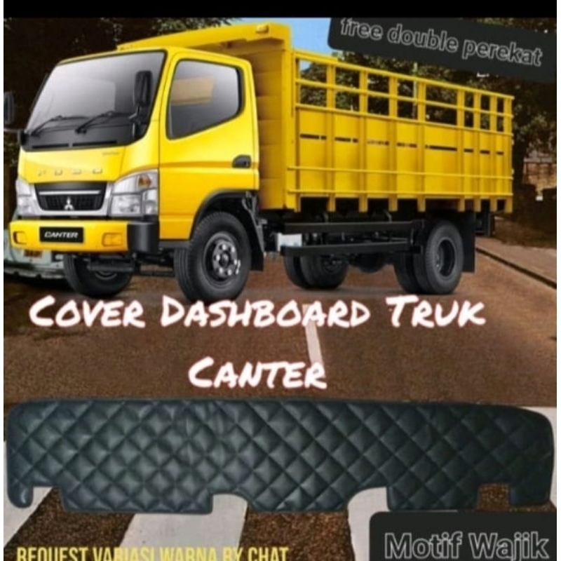 alas dasbor mobil truk canter