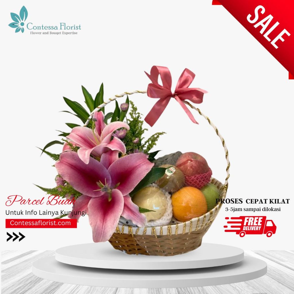

Contessa Florist Parsel Buah Sale | Hampers Buah Fresh & Organik | Pilihan Terbaik untuk Kado Sehat
