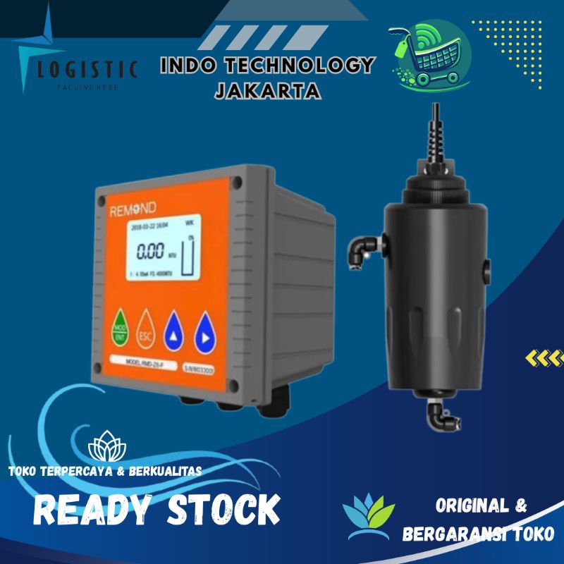 Online Turbidity Controller Turbidity Meter White Sensor 400 NTU Remond