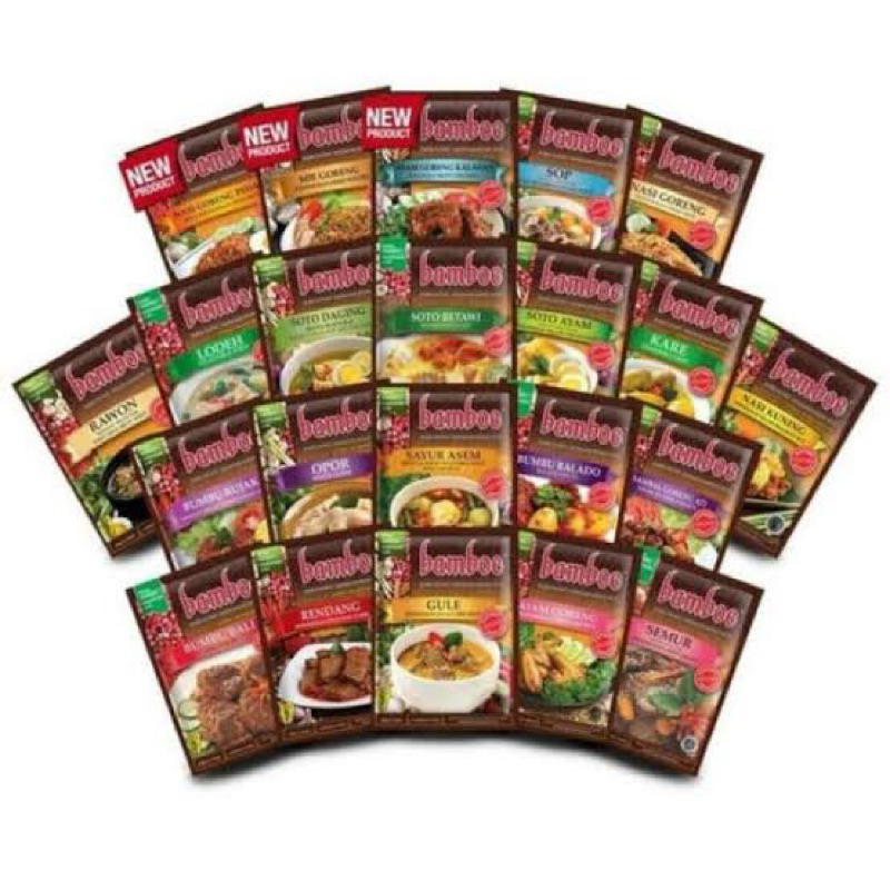 

Bamboe Bumbu Masakan Dapur Semua Varian