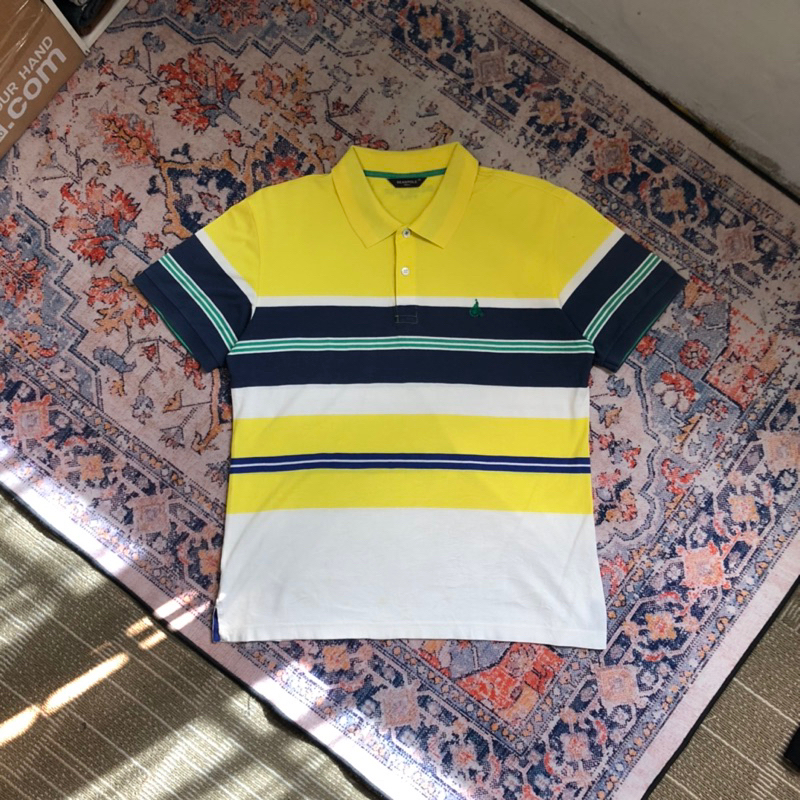 Bean pole polo shirt