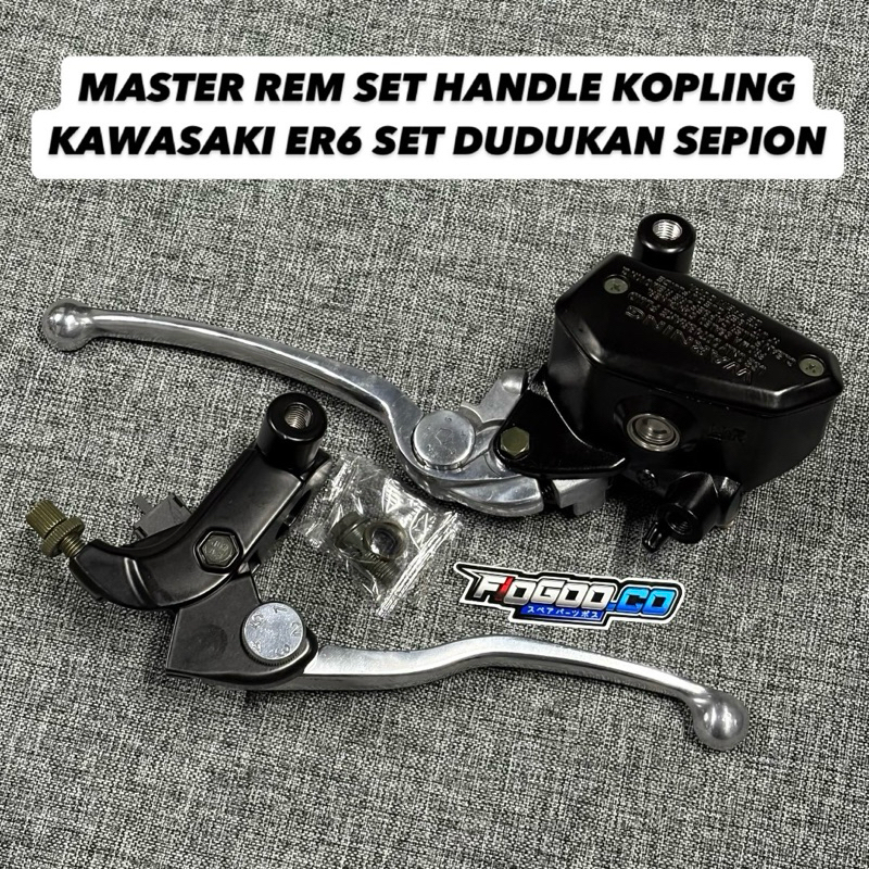 MASTER REM KANAN KIRI ER6 R6 MASTER REM SET KOPLING R6 EER6 MASTER REM KAWASAKI Z900 HANDLE KOPLING 