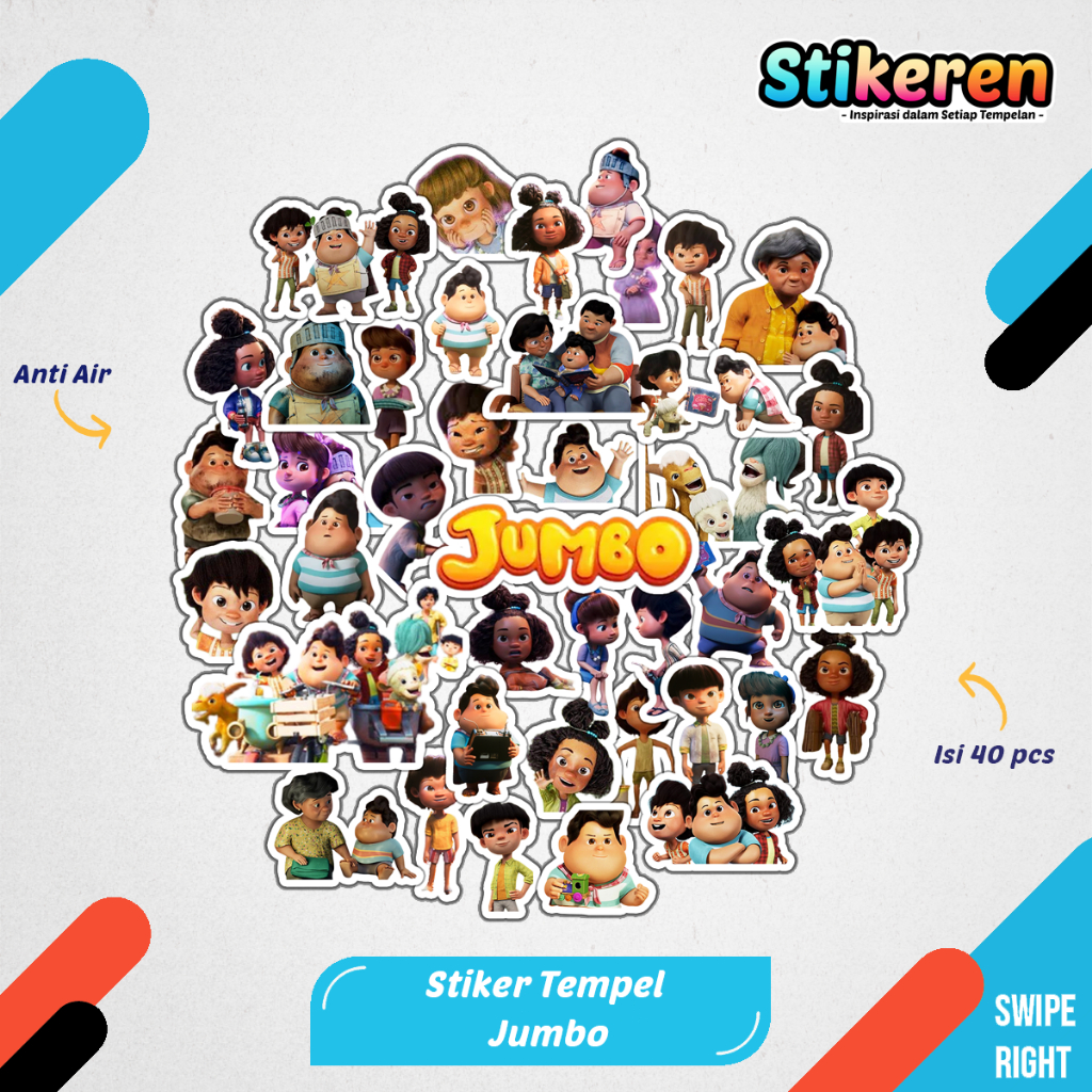 

Stiker Film Jumbo Don Paper Vinyl Dekorasi Laptop Koper Tumbler Kulkas DIY