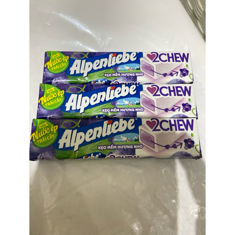 

Alpenliebe candy 2chew anggur permen alpen anggur