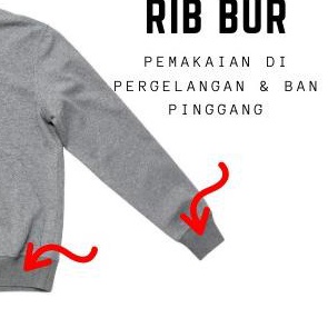 KODE U15V  Kain Bahan Rib Jaket Rib bur Spandex Cotton Warna Muda