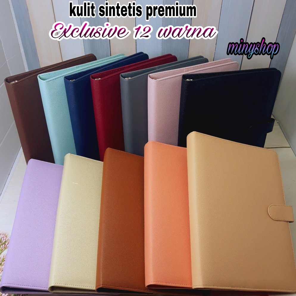 

Binder Polos Exclusive B5 26 Ring 12 Warna Pilihan Buku Agenda Kuliah Kantor Bahan Kulit Termurah KODE H1L5