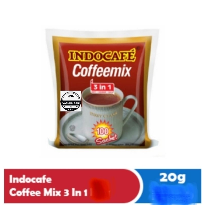 

Kopi Indocafe Coffeemix 3in1 Minuman Kopi Bubuk Instan | 1Sachet | 1Rcg 10x20g