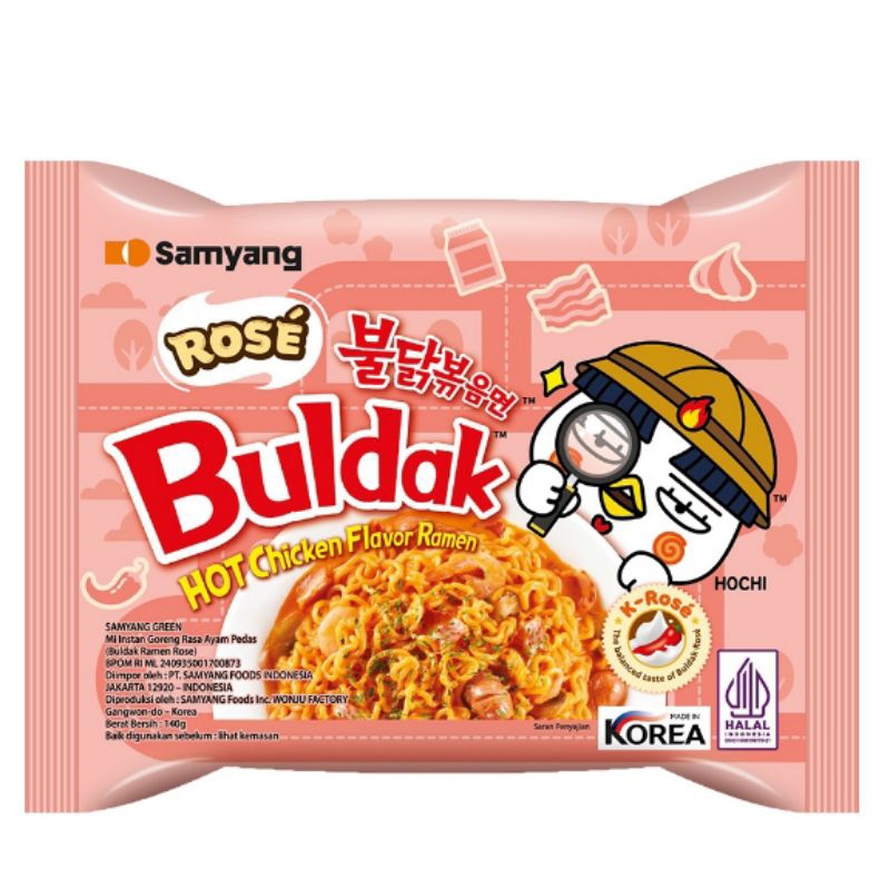 

Samyang Mi Instan Goreng Buldak K-Rose Ayam Pedas 140 g