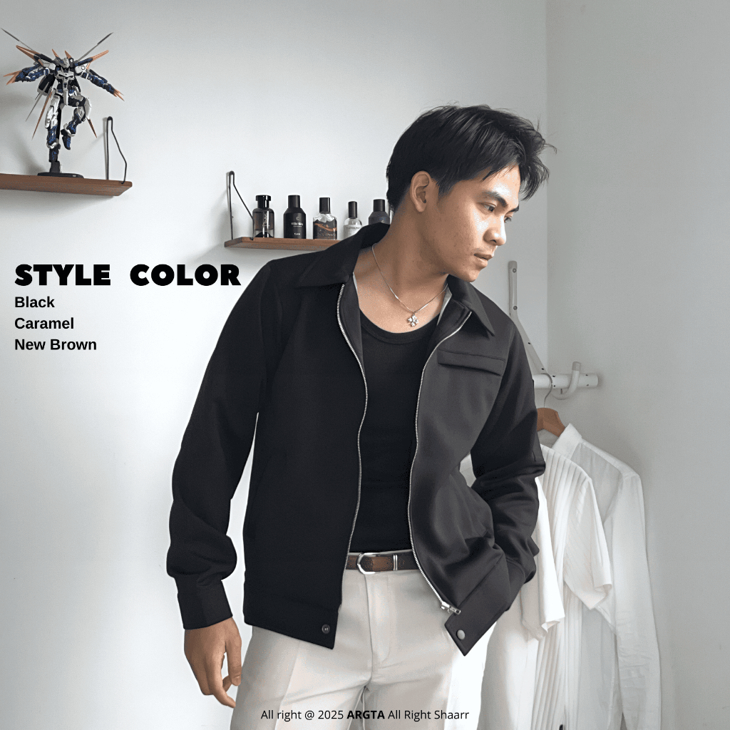 OFFICIAL ARGTA JAKET SCUBA WORK ZIPPER PRIA PREMIUM