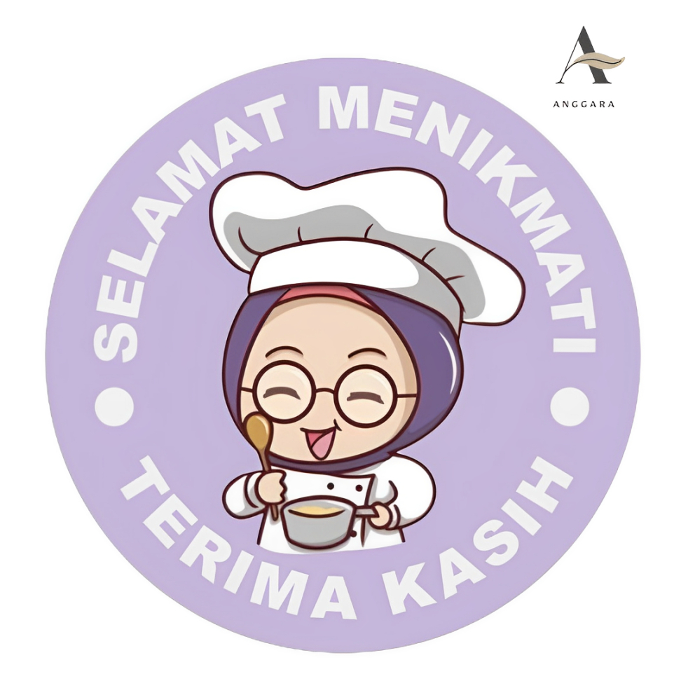

Stiker Roll Label Selamat Menikmati 2.5 cm Isi 500 Sticker Makanan Minuman Bahan Kertas Berkualitas