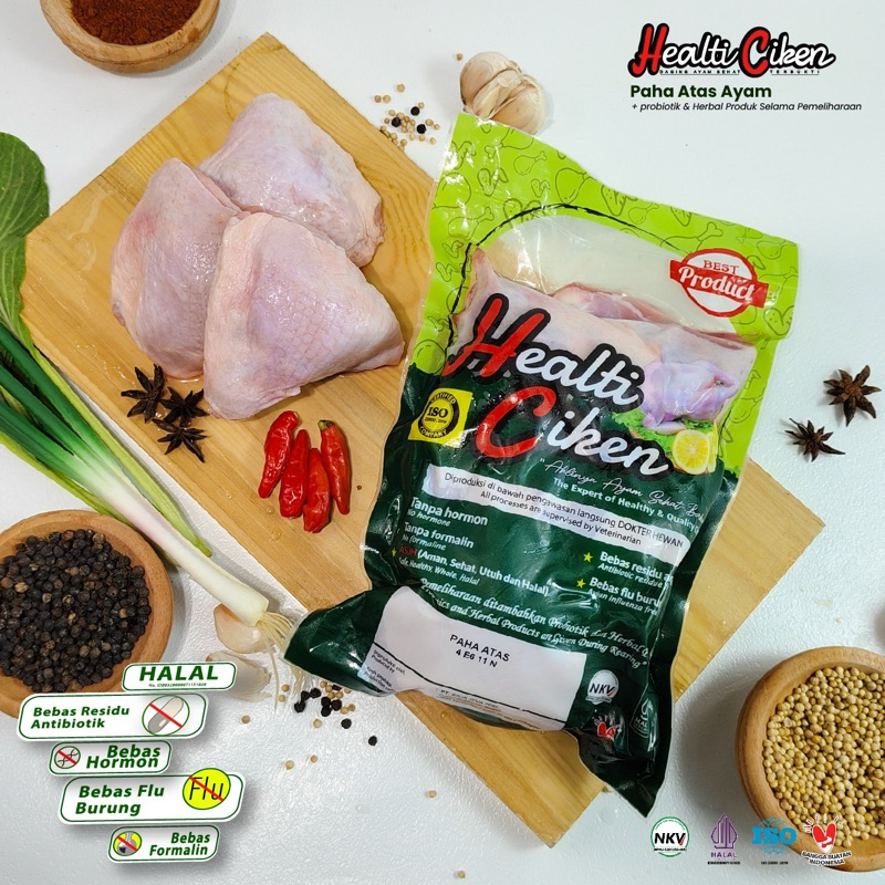 

HEALTI CIKEN AYAM PROBIOTIK SEHAT PAHA ATAS HALAL