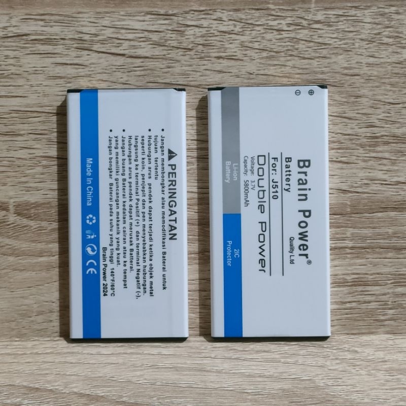 Baterai Batre Samsung Galaxy J5 2016 J510 SM-J510FN Double Power Battery Hp