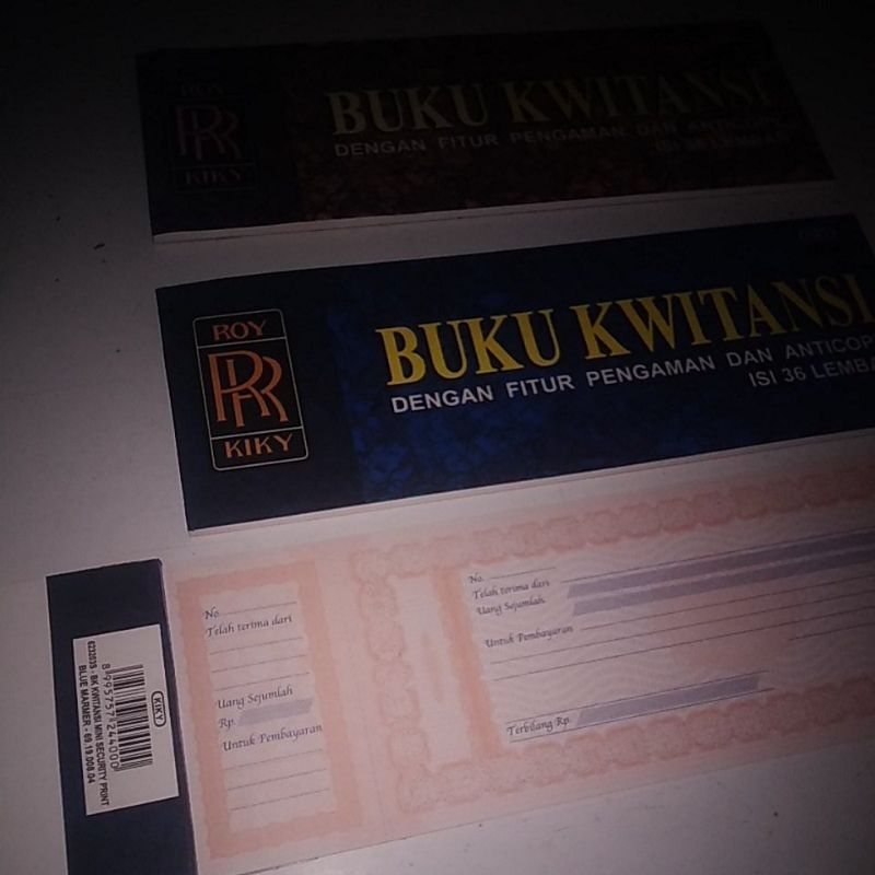 

buku kwitansi merek Kiki isi 36lbr