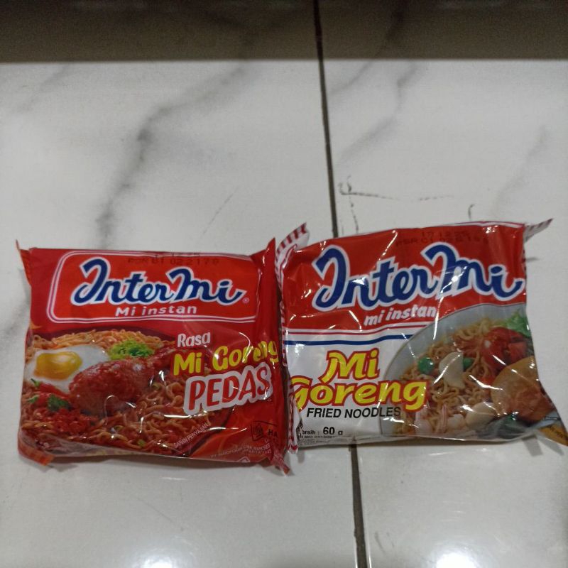 

intermi mi instan, untuk 6bungkus