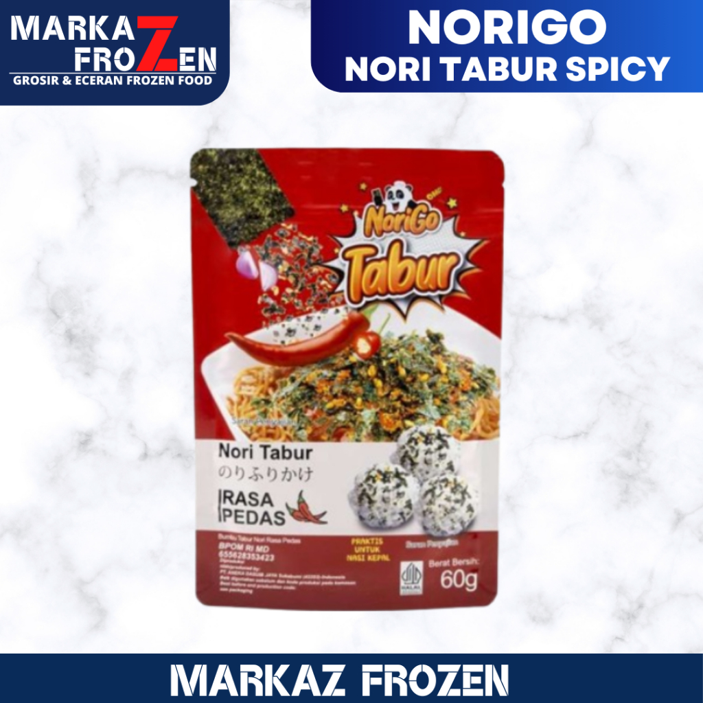 

NORIGO NORI TABUR SPICY 60GR
