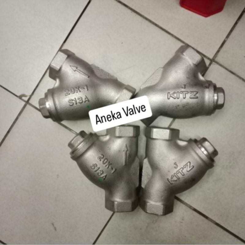 Y STRAINER KITZ SS 304 DRAT JIS 20K (UY) 2"