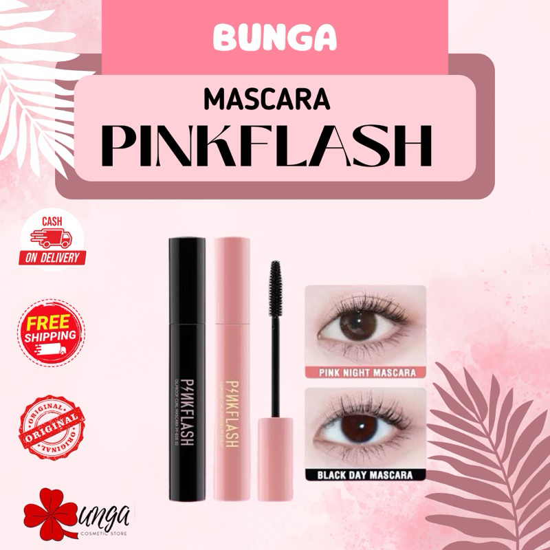 BUNGA-PINKFLASH Mascara/PINKFLASH Mascara Lasting and Volume/PINKFLASH Mascara Day And Night/PINKFLA
