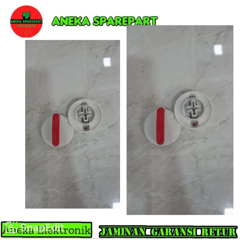 knop mesin cuci /pemutar mesin cuci sanken 2 tabung