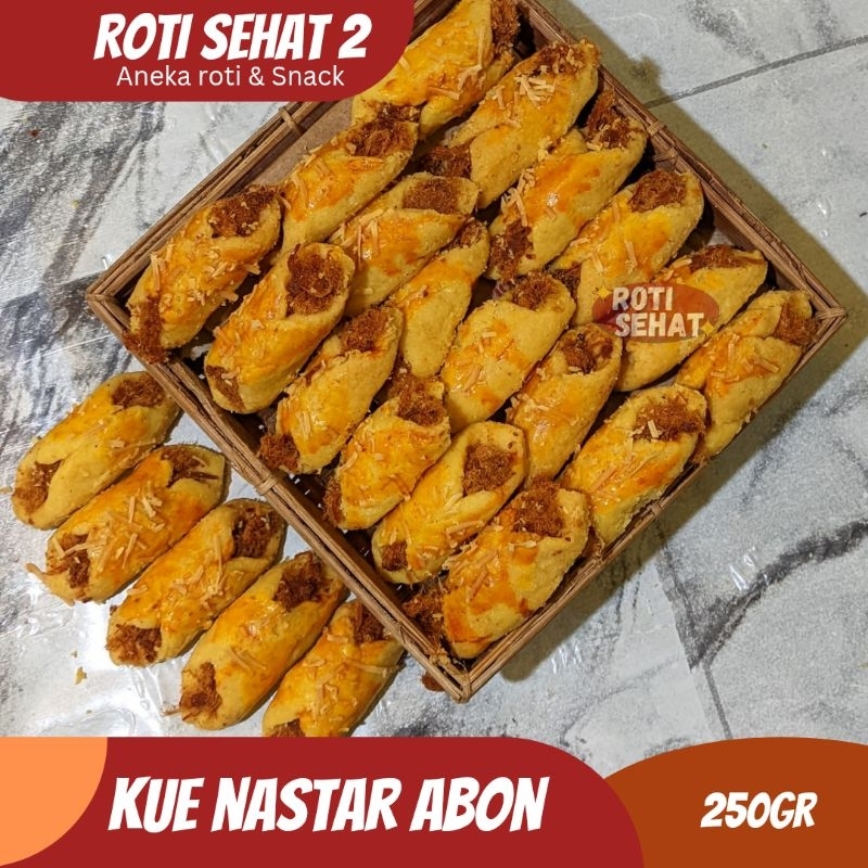 

KUE KERING NASTAR ABON SUPER kemasan 250gr.