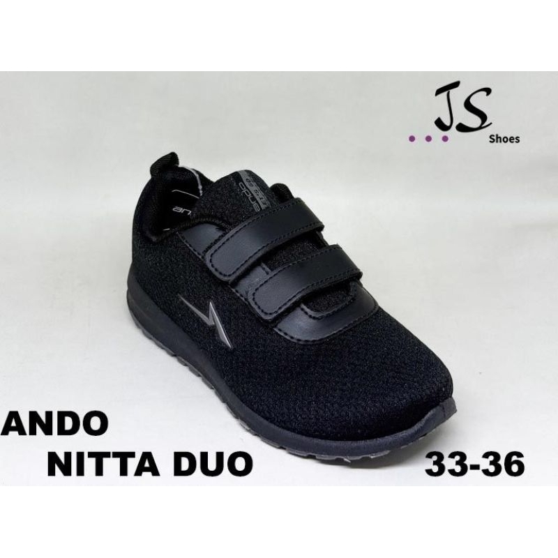 ANDO NITTA DUO V - SEPATU SEKOLAH KRETEK ANAK MERK ANDO ORIGINAL
