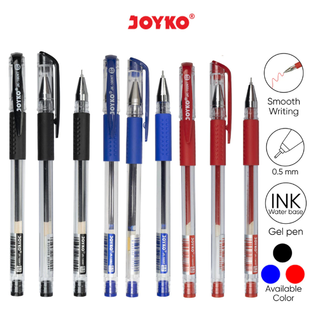 

Gel Pen Pulpen Pena Joyko JK-100NT 0.5 mm-Black