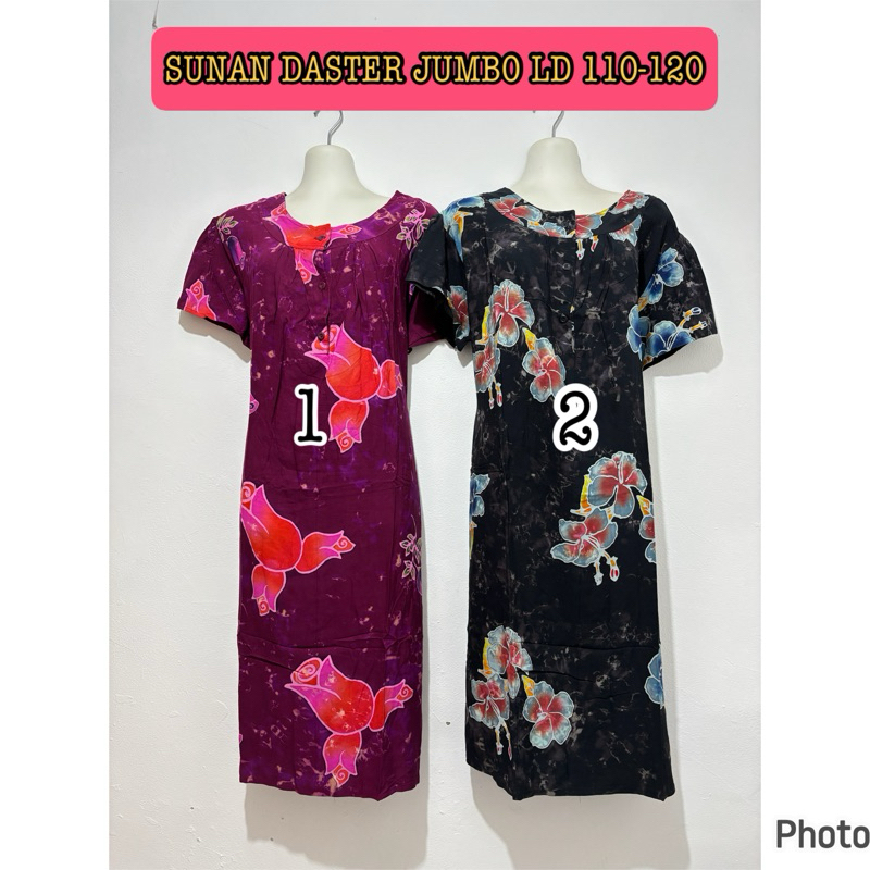 Lucky777 Batik SUNAN Daster jumbo / BATIK SUNAN asli bajutidur adem bisa cod