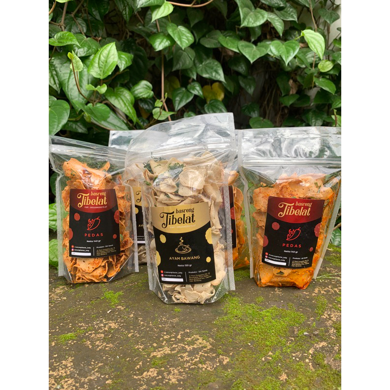 

Basreng Tibelat Ori Daun Jeruk Pedas