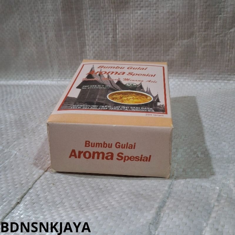

bumbu gulai AROMA spesial bumbu masak minang asli 250gram
