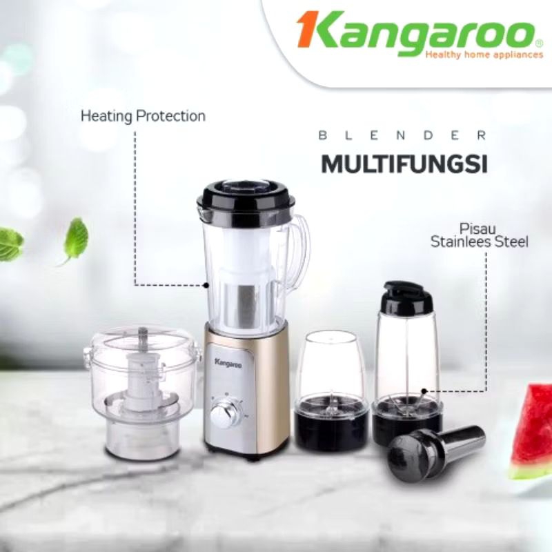 Blender, Chopper, Juicer Multifungsi KANGAROO KG-4B5