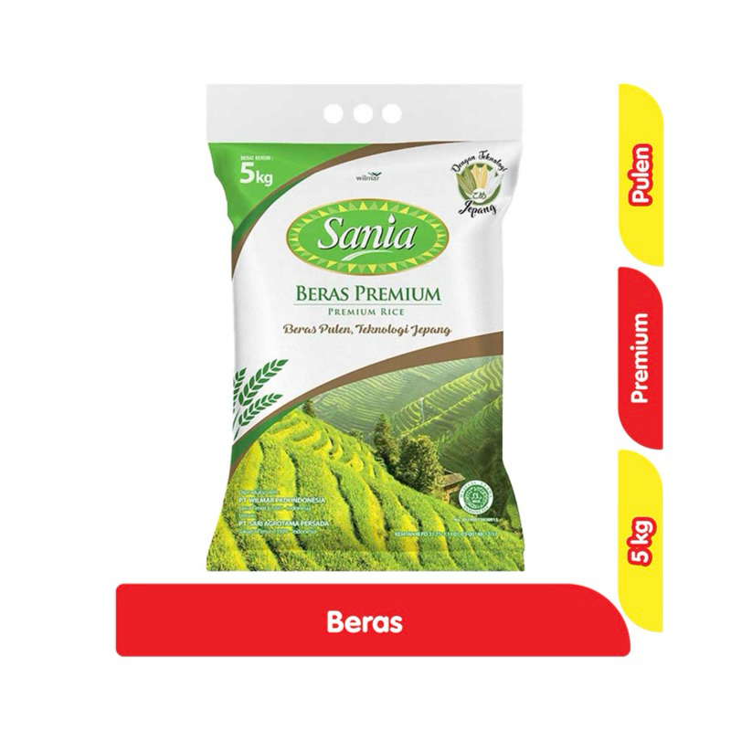 

Beras Premium Sania 5kg