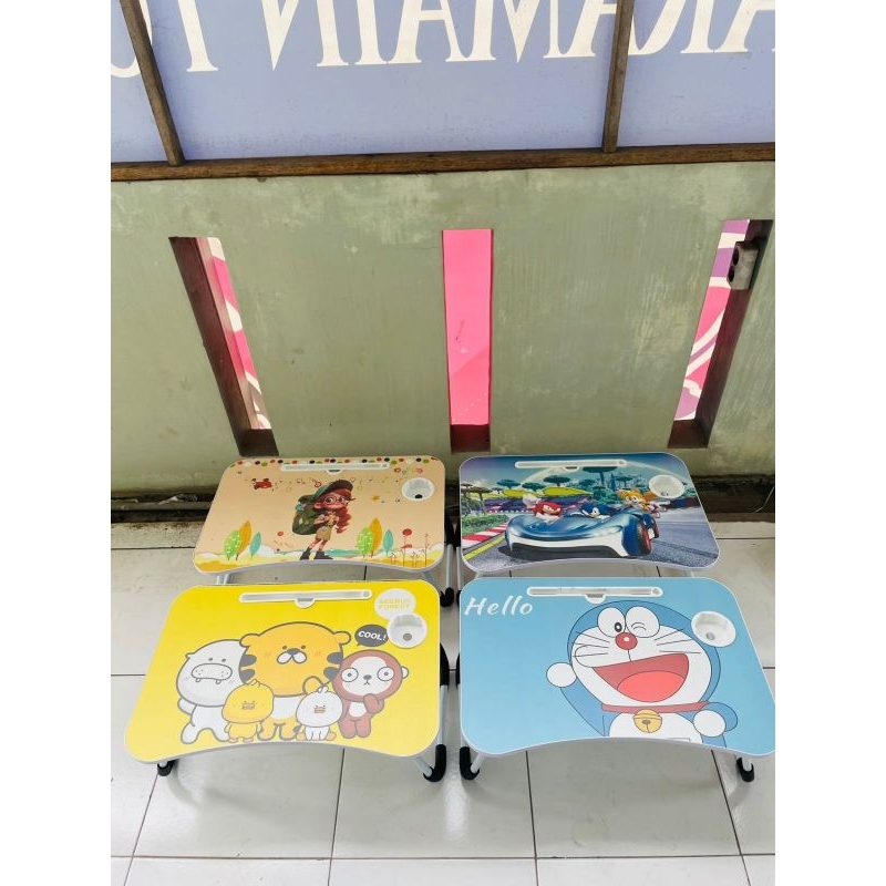 MEJA LIPAT KARAKTER / MEJA LAPTOP KARAKTER / MEJA LIPAT ANAK / MEJA LIPAT LAPTOP / MEJA BELAJAR