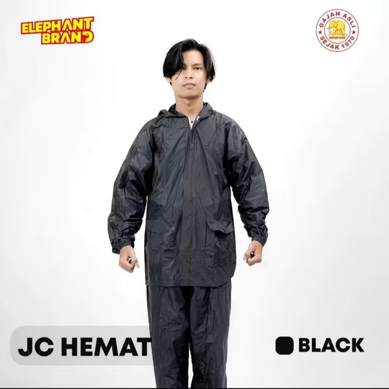 Jas Hujan Jaket Celana Elephant Brand
