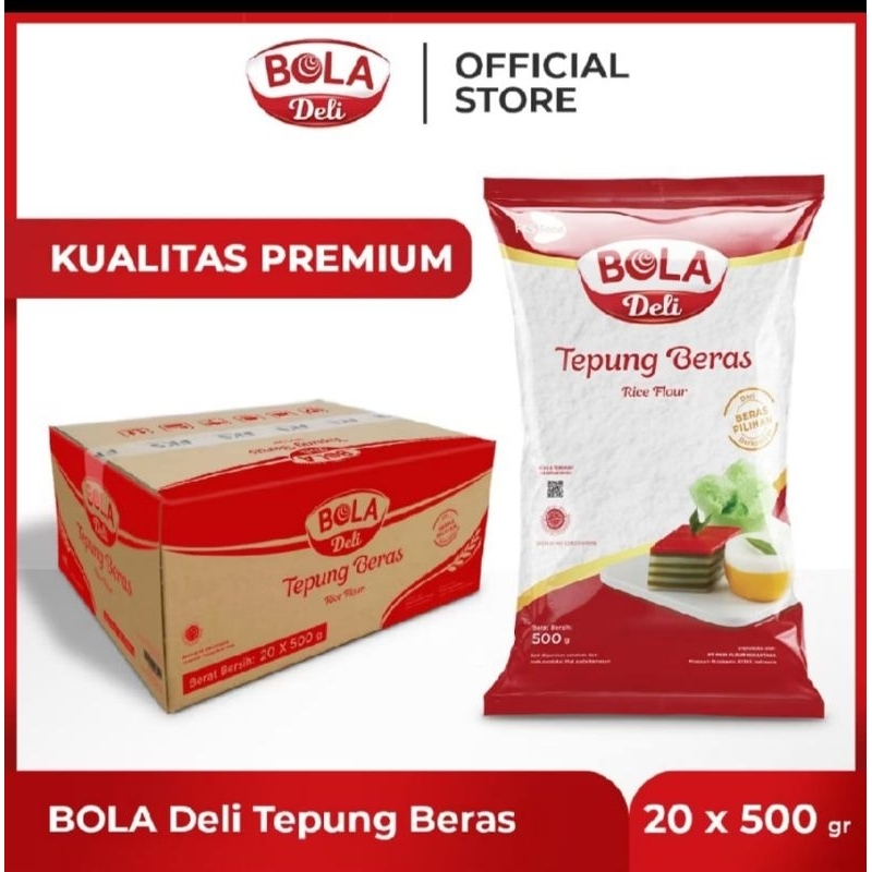 

Bola Deli Tepung Beras 500gr 20pcs