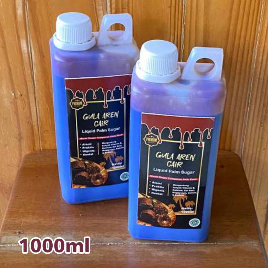 

Gula Aren Cair Premium (Asli Nira Aren) - 1000ml