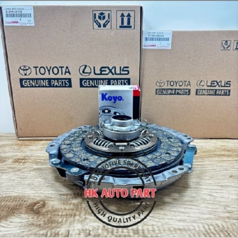 KOPLING SET DEKRUP KAMPAS DEKLAHAR TOYOTA KIJANG 7K DIESEL 2000CC 2400CC KIJANG KAPSUL 2L DIESEL KRI