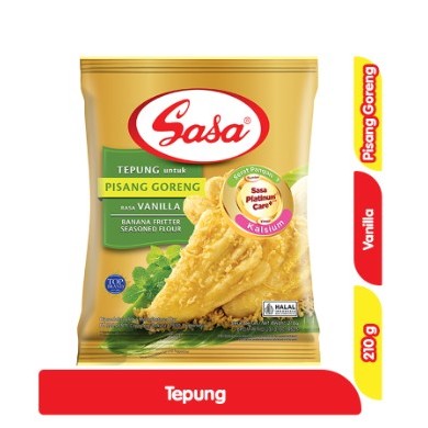 

Sasa Tepung Bumbu Pisang Goreng Vanila 210 g