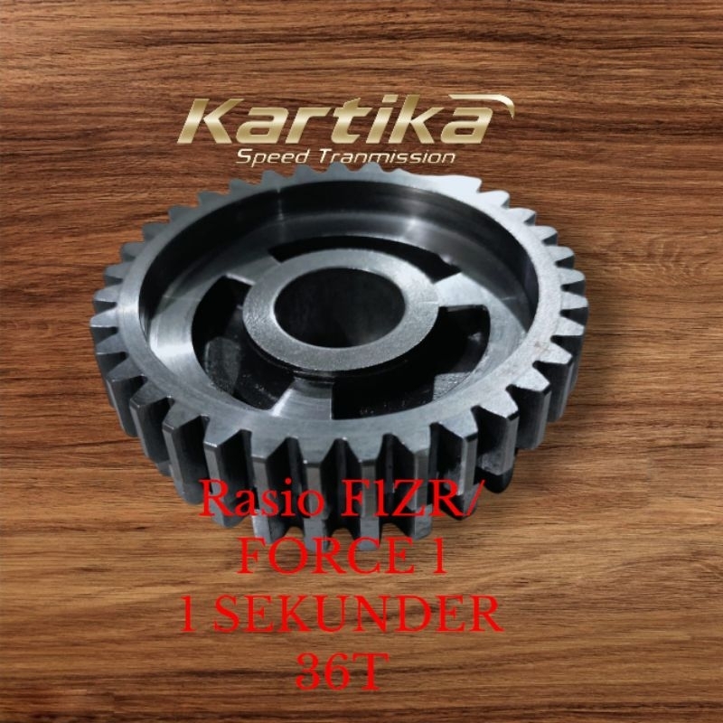 Gigi Rasio Racing Yamaha F1ZR/FORCE 1, gigi 1 sekunder 36T