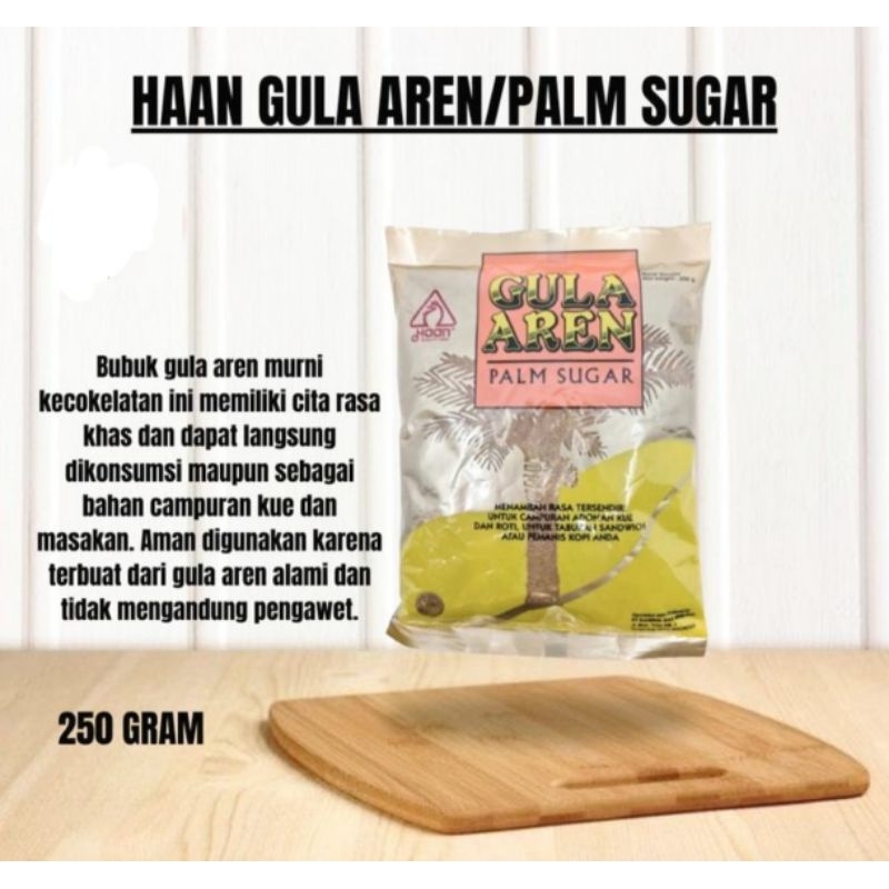 

Palm Sugar - Gula Palm Haan 250 gr