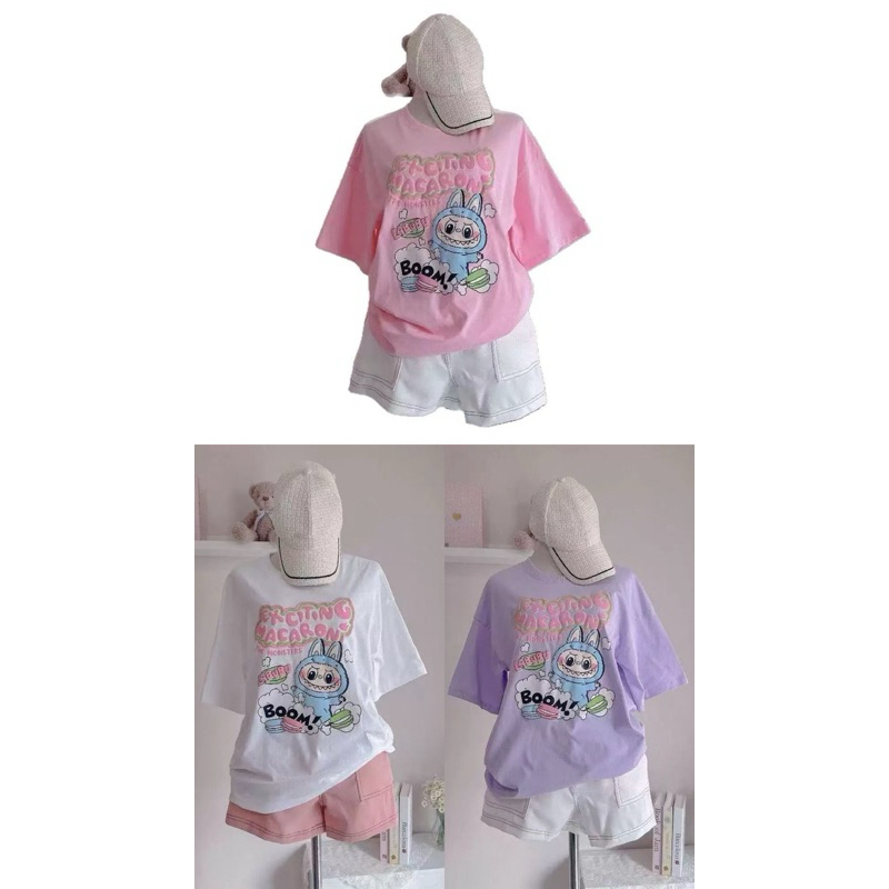 Baju Anak Import/Baju Atasan Anak Perempuan/Atasan Baju Anak Cewek/Baju Cewek Import/Baju Labubu Ana