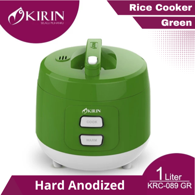 KIRIN Rice Cooker KRC-089 Kapasitas 1 Liter / Magic Com 1L KRC 089