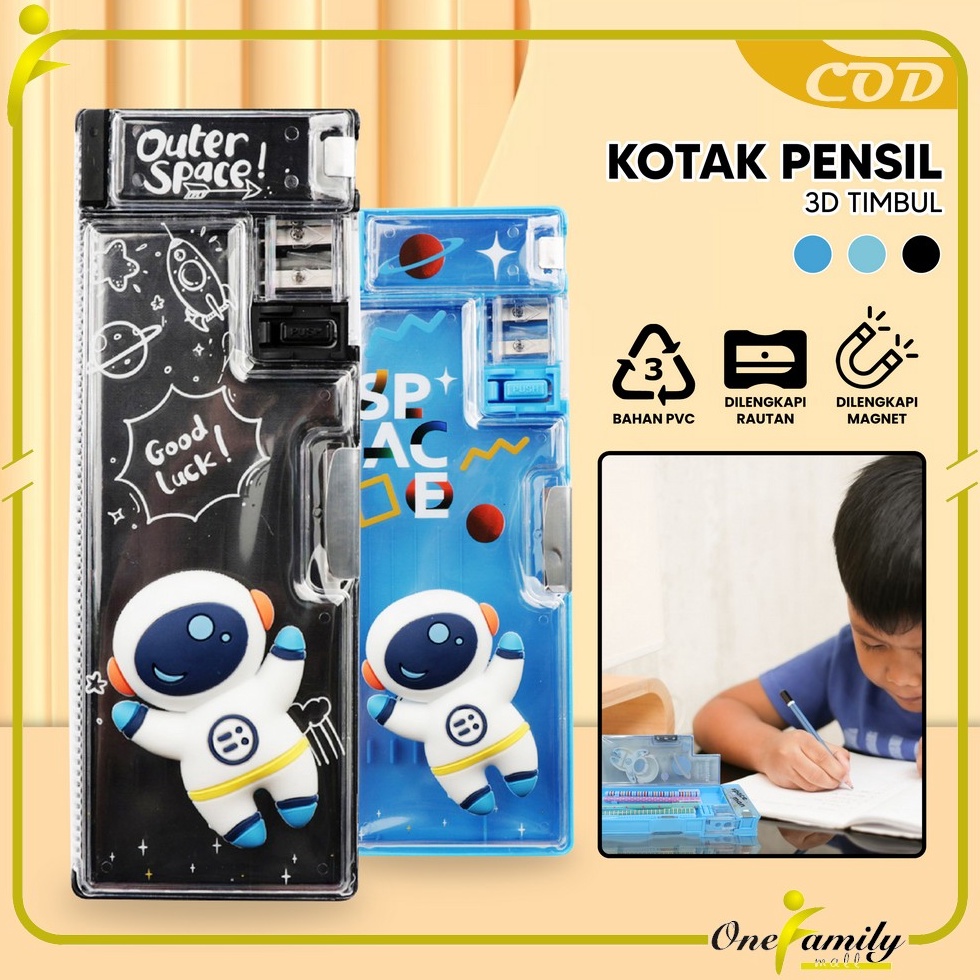 

Disc ONEA59 Tempat Pensil Anak 3D Timbul Magnetic Multifungsi Alat Tulis Sekolah Kotak Pensil Pencil Case Magnet Untuk Anak Tk