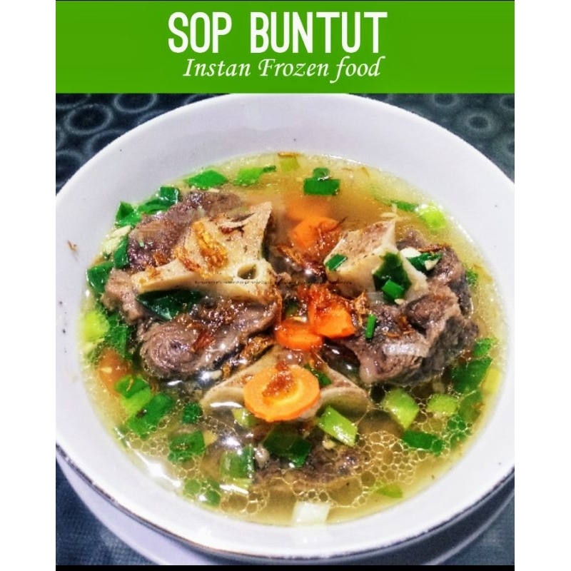 SOP buntut, SOP iga, SOP daging Frozen